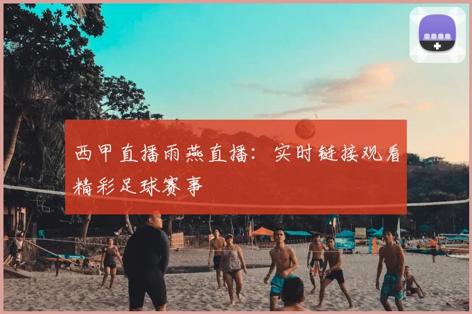 西甲直播雨燕直播：实时链接观看精彩足球赛事